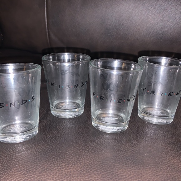 “Friends” set of shot glasses- new w/o tags -$12! - Picture 4 of 4